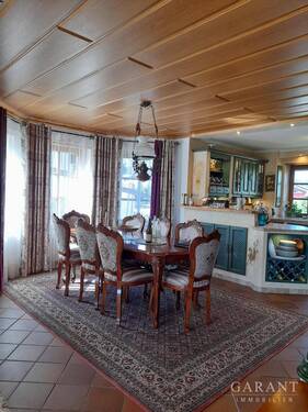 Essbereich und Küche - 