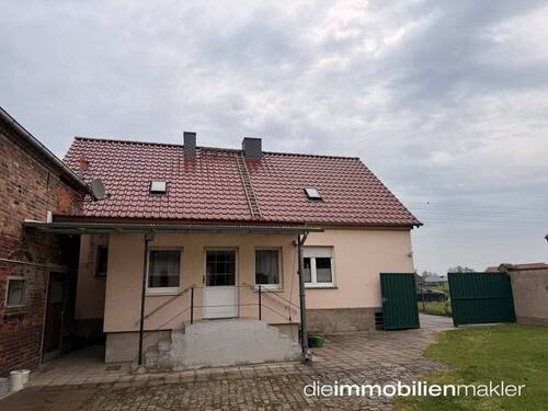 Rückansicht - 5 Zimmer Bauernhaus, Landhaus in Heideblick