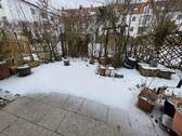 Terrasse mit Schneedecke - 3 Zimmer Etagenwohnung in Unterhaching