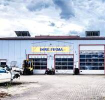 Große Halle mit 2 Büros und Aufenthaltsraum zu verpachten! - Langensendelbach