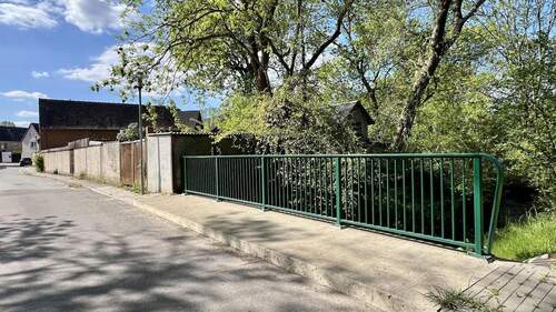 Blick zum Grundstück - 