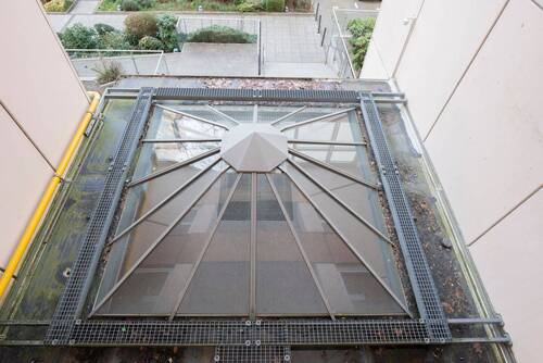 Blick auf den Eingang - 