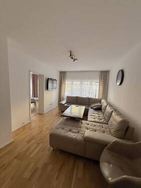 Wohnzimmer - Etagenwohnung mit 60,50 m&sup2; in Wesel zur Miete