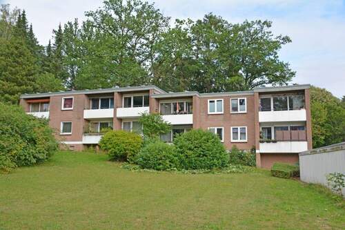 Gartenseite - Hübsche und gepflegte 2-Zimmer - Single-Wohnung in ruhiger Lage