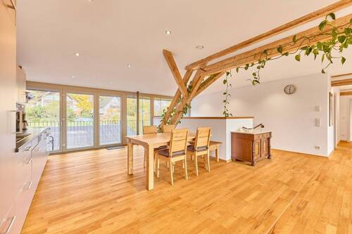 Wohn-/Essbereich - Etagenwohnung mit 139,50 m&sup2; in Fischbach bei Dahn zum Kaufen