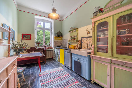 Küche - 9 Zimmer Mehrfamilienhaus, Wohnhaus zum Kaufen in Borgholzhausen