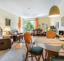 Gepflegte 2-Zimmer-Erdgeschosswohnung mit Stellplatz, Keller und schöner Terrasse - Berlin Lichtenrade