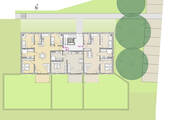Grundriss komplettes Haus - 
