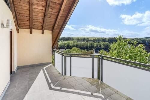 Balkon mit Panoramablick - 