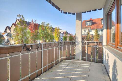 Balkon_II - 2 Zimmer Etagenwohnung zum Kaufen in Heilbronn Neckargartach