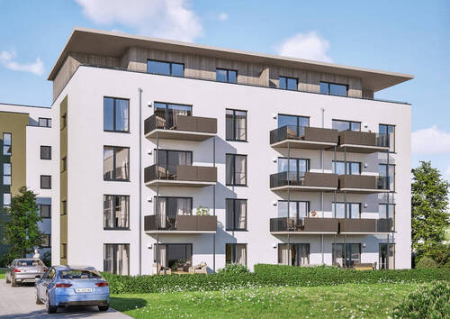Außenansicht - 2 Zimmer Etagenwohnung in Kümmersbruck