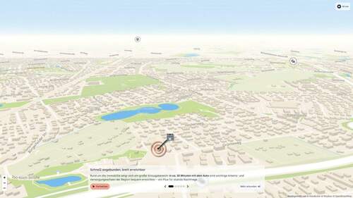 Interaktiver 3D-Lageplan auf HI-Website - 3 Zimmer Etagenwohnung in Oldenburg