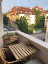 Traumhafter Balkon - 2 Zimmer Etagenwohnung in Stuttgart