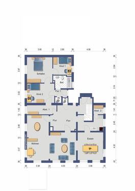 EG-Haus 1 ohne Schuppen-HWR - 