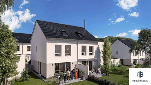 Gartenansicht - 5 Zimmer Doppelhaushälfte zum Kaufen in Altenbamberg