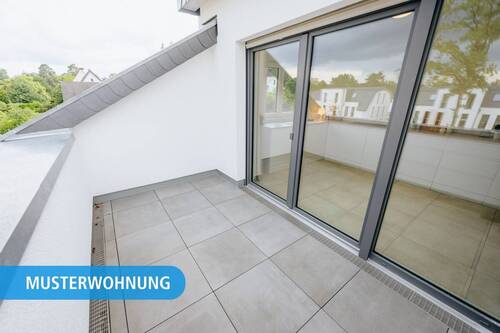 Musterwohnung Balkon - 
