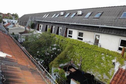 Blick aus dem Dachgeschoss - 