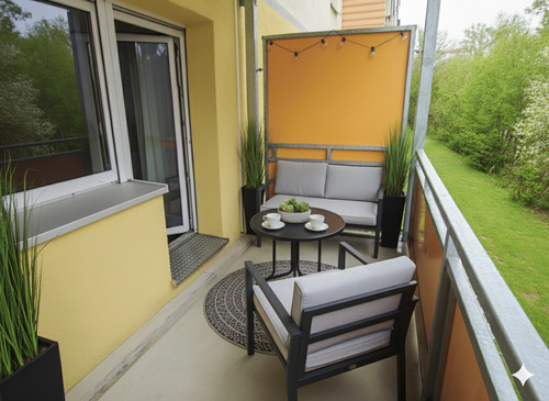 Balkon - Visualisierung (Beispiel).png - Etagenwohnung mit 42,10 m&sup2; in Chemnitz zur Miete