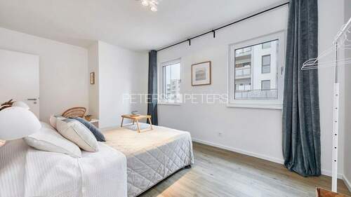 Schlafzimmer Musterwohnung - Etagenwohnung mit 80,40 m&sup2; in Schwerin zur Miete