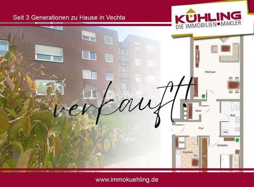 Bild 1 - Modernisierte 2-Zimmer-Wohnung in ruhiger Lage!