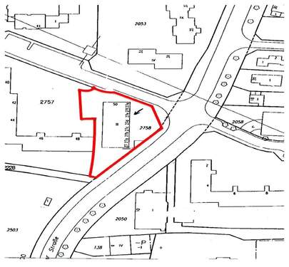 Lageplan.jpg - gut rentierliche Gewerbezeile mit Erweiterungsoption