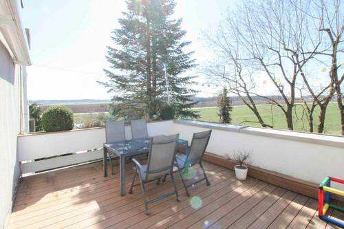 Dachterrasse (2) - Etagenwohnung mit 142,30 m&sup2; in Putzbrunn zum Kaufen