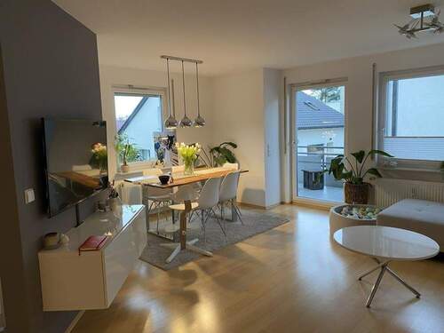 Wohn-/Essbereich - 3 Zimmer Etagenwohnung zur Miete in Köngen