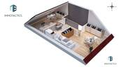 3D Grundriss rechts DG - 