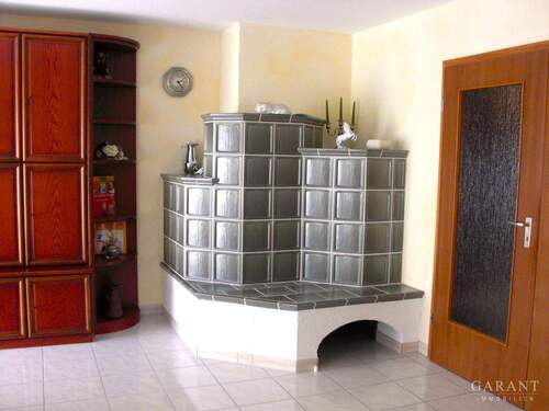 gemütlicher Kachelofen - 