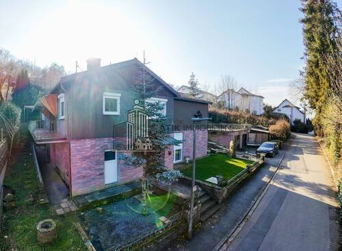 Drohnenaufnahme - 6 Zimmer Einfamilienhaus zum Kaufen in Meckesheim