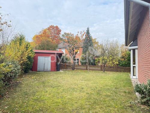 Garten - Doppelhaushälfte mit 102,00 m² in Reppenstedt zur Miete