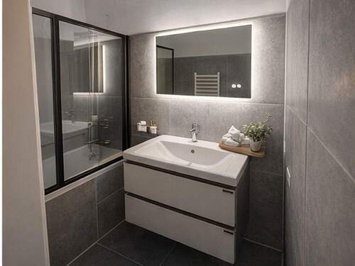 Badezimmer gestaged - Etagenwohnung mit 83,00 m&sup2; in Kaiserslautern zum Kaufen