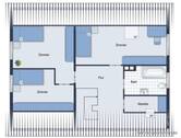 Grundriss Obergeschoss - 