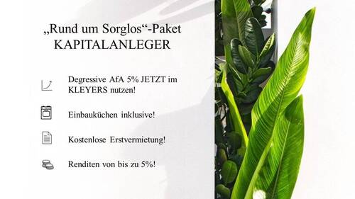 KLEYERS - 2 Zimmer Etagenwohnung in Frankfurt