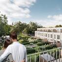 Ausschnitt Terrasse Paar - 