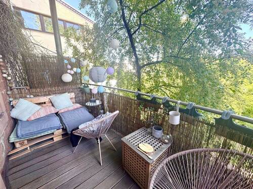 Balkon - 5 Zimmer Etagenwohnung zur Miete in Kaiserslautern