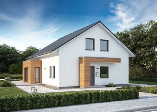 Gartenansicht - 5 Zimmer Einfamilienhaus in Lippetal-Hultrop