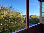 Ausblick vom Balkon - 