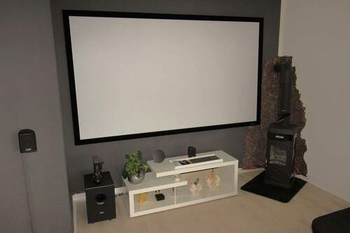 Heimkino, Wohnzimmer - 4 Zimmer Etagenwohnung zur Miete in Aarbergen-Michelbach