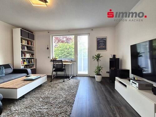 Titelbild - Top modernisierte, vermietete 2-Zimmer-Wohnung in bester Aachener City-Lage