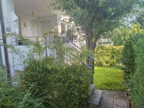 Blick auf den Balkon - 