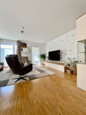 Wohnzimmer - 4 Zimmer Etagenwohnung in Osnabrück