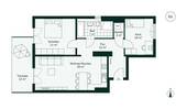 Komfortabler Grundriss - 