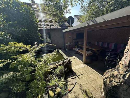 Partyhütte am Teich - 