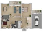 Grundriss Erd- / Obergeschoss - 