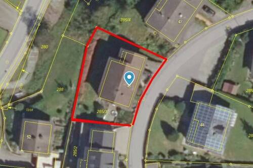 Lageplan - 7 Zimmer Einfamilienhaus in Hunderdorf