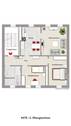 Grundriss 2. OG visualisiert 4470 - 