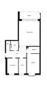 Grundriss Wohnung 12 - 1. OG rechst - 