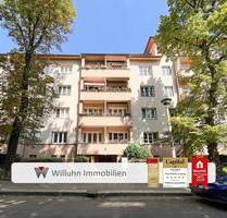 Neu sanierte 2,5-Raum-Wohnung mit Balkon in ruhiger Seitenstraße - Leipzig Gohlis-Mitte