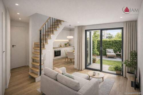 Bild 1 - Urbanes Wohnen mit eigenem Garten und eigenem Zugang - 3-Zimmer-Maisonette in Toplage